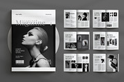 Fashion Magazine Layout, a Magazine Template by Seeing-art (Thumbnail 1 of 11)