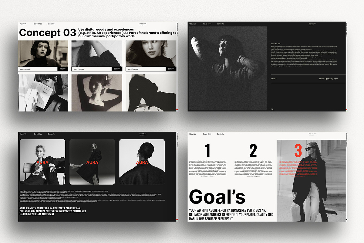 Aura Proposal, a Presentation Template by Aura Agency (Photo 7 of 10)