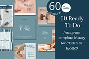 60 TREND SKINCARE INSTAGRAM TEMPLATE, a Social Media Template by LemonNguyen (Thumbnail 1 of 6)