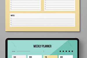 Personal Planner Layout Set