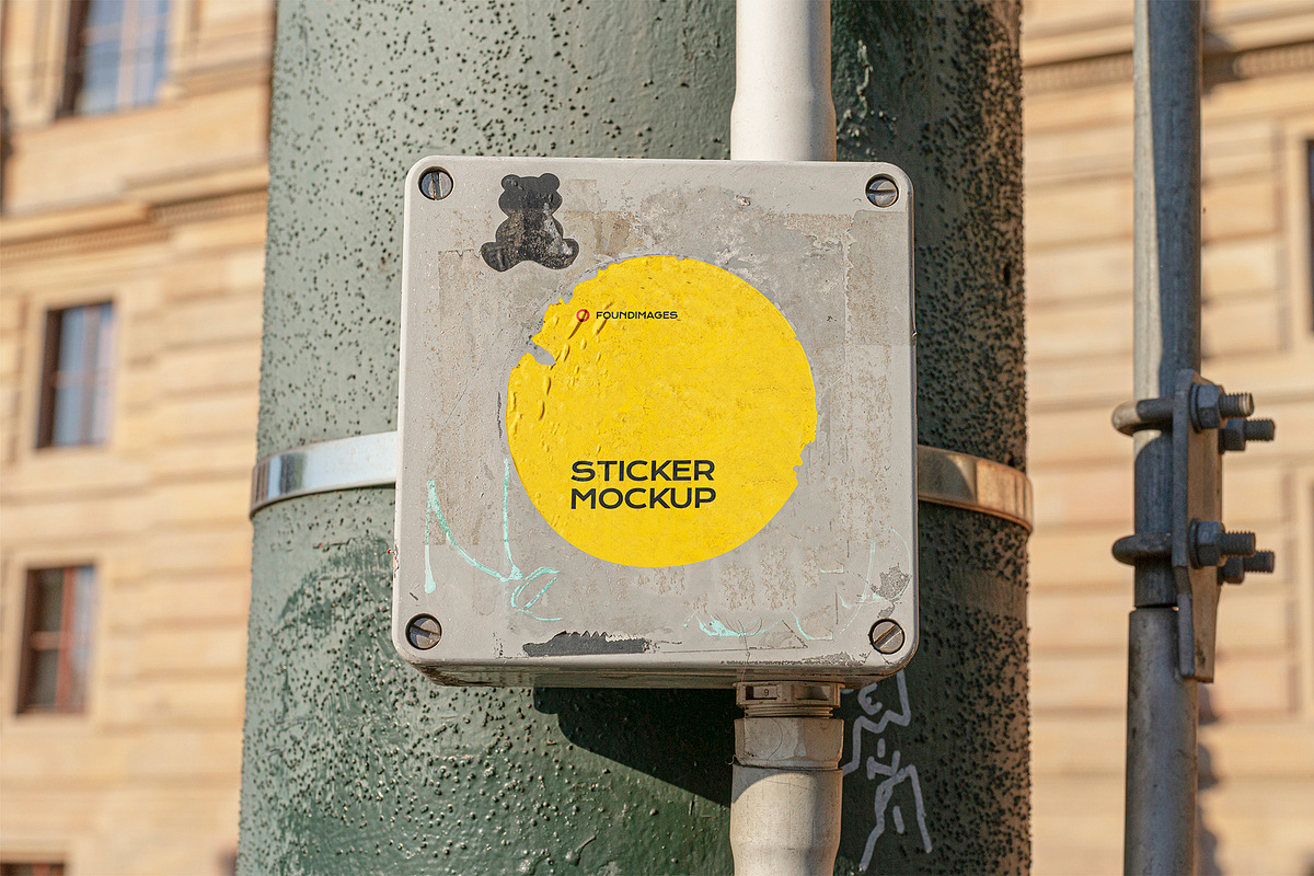 47 sticker mockup bundle vol 2, a Product Mockup by FoundImages (Photo 20 of 50)