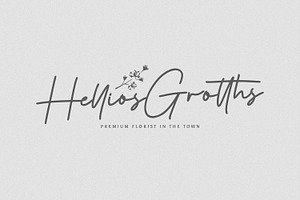 Tanya Hati - Signature Script Font