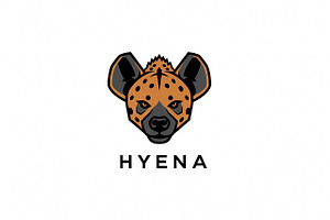 Stylized Hyena Head, a Branding & Logo Template by Logocreative