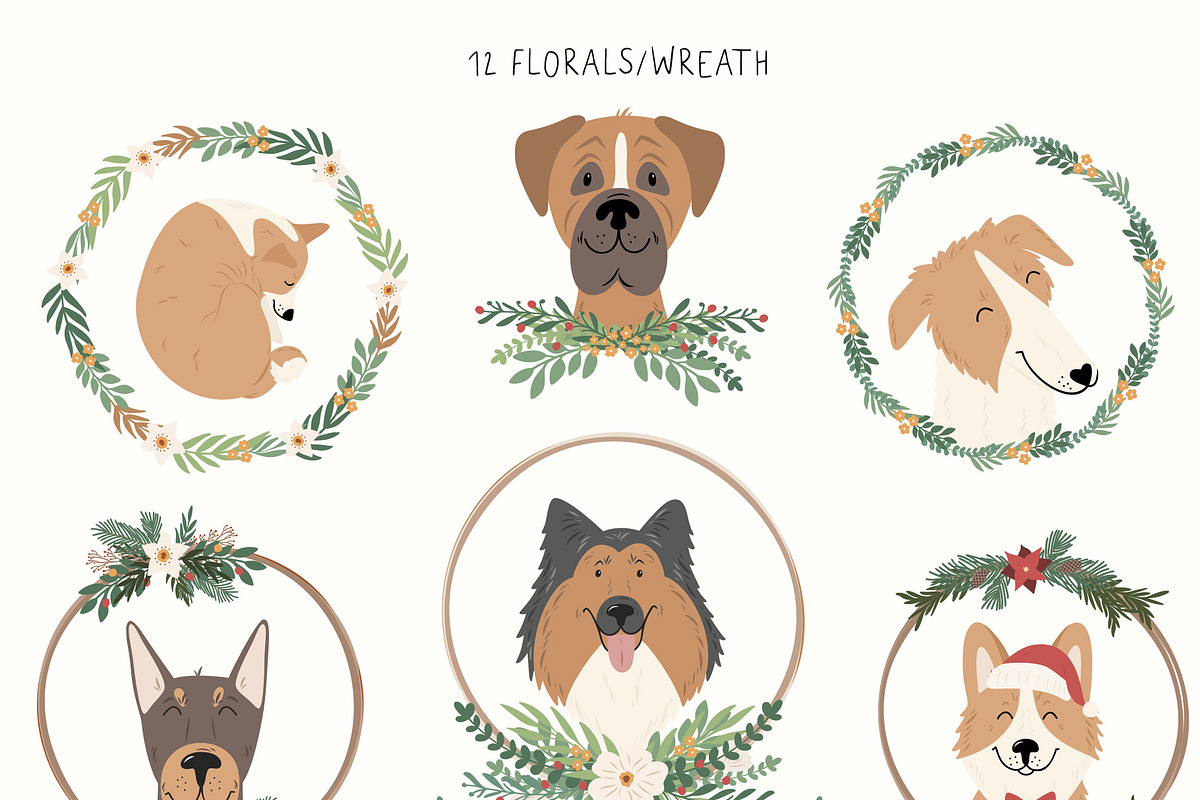 DOG Breeds collection, an Animal Illustration by Alisovna (Photo 9 of 14)