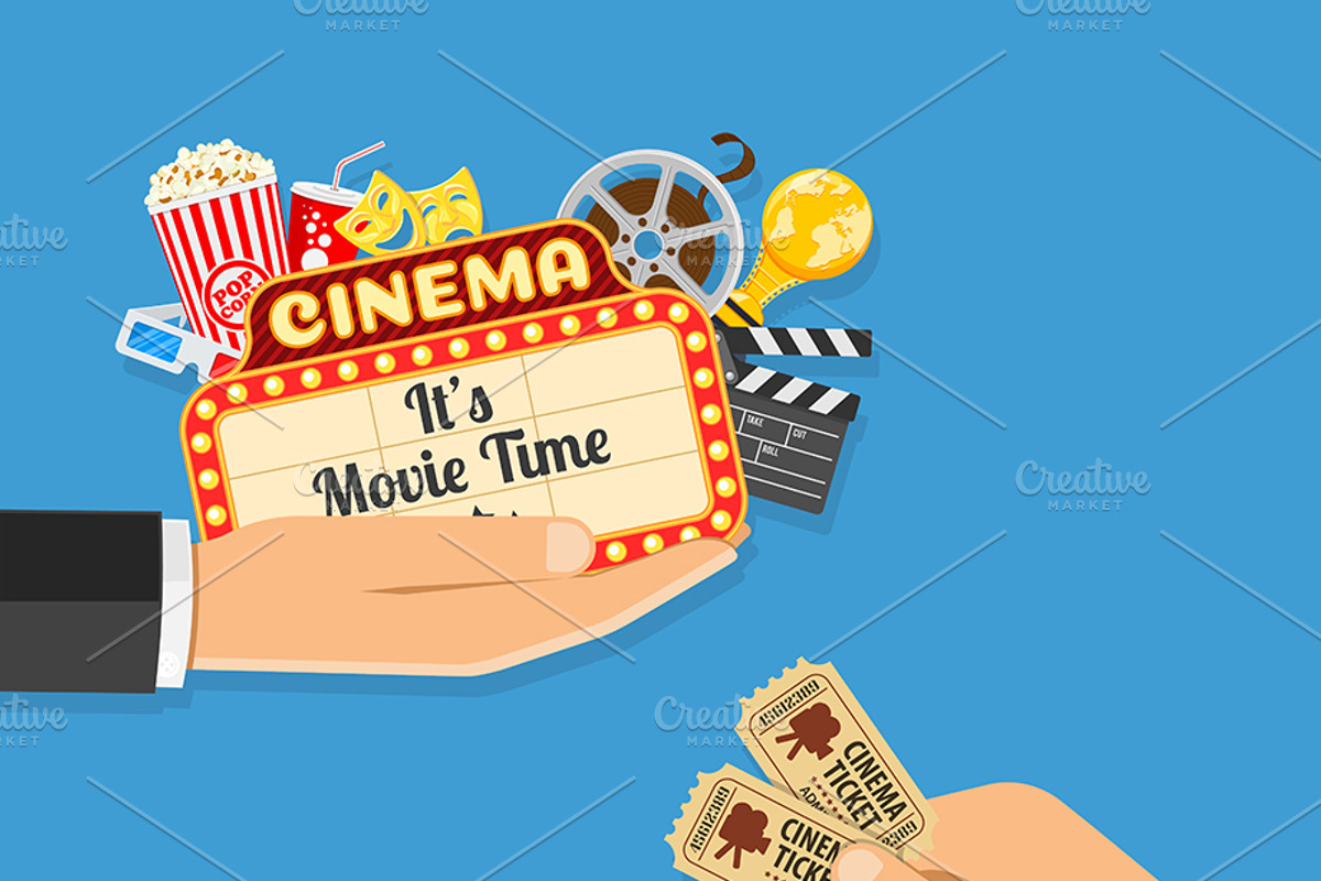 Cinema and Movie Themes, a Food Illustration by TAlex (Photo 5 of 7)