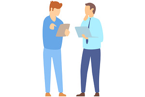 Company employee meeting, a Person Illustration by robuart