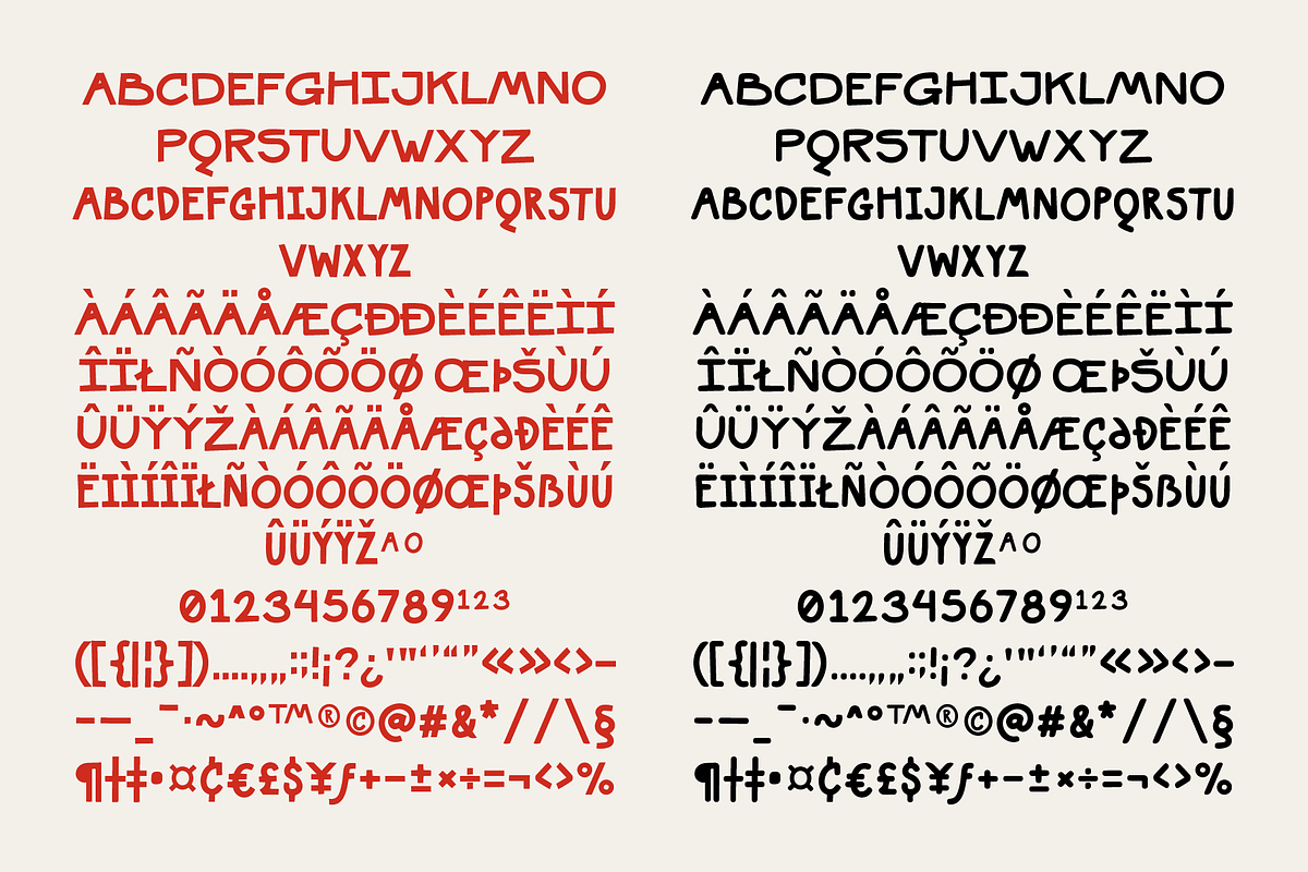 SFC Ham & Pasta + Extras, a Handwritten Font by Skilline Supply Co. (Photo 4 of 8)