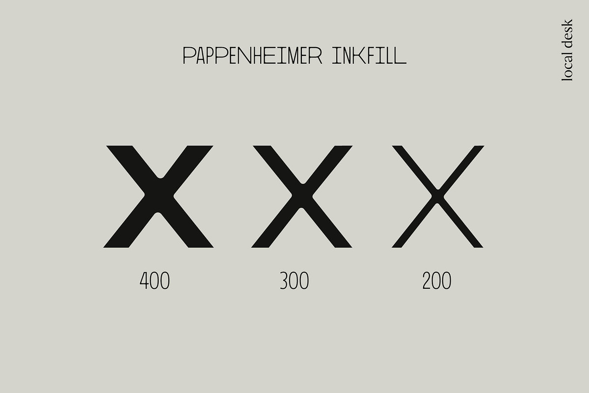Pappenheimer – A Fresh Sans, a Sans Serif Font by Local Desk Designstudio (Photo 12 of 20)