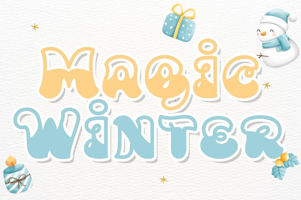 WOODLAND GANG - Handwritting, a Handwritten Font by Charmingbear59.design (Photo 1 of 5)