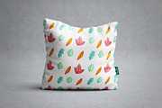 Square Pillow Mock-Up, an Apparel Mockup by MassDream (Thumbnail 5 of 11)