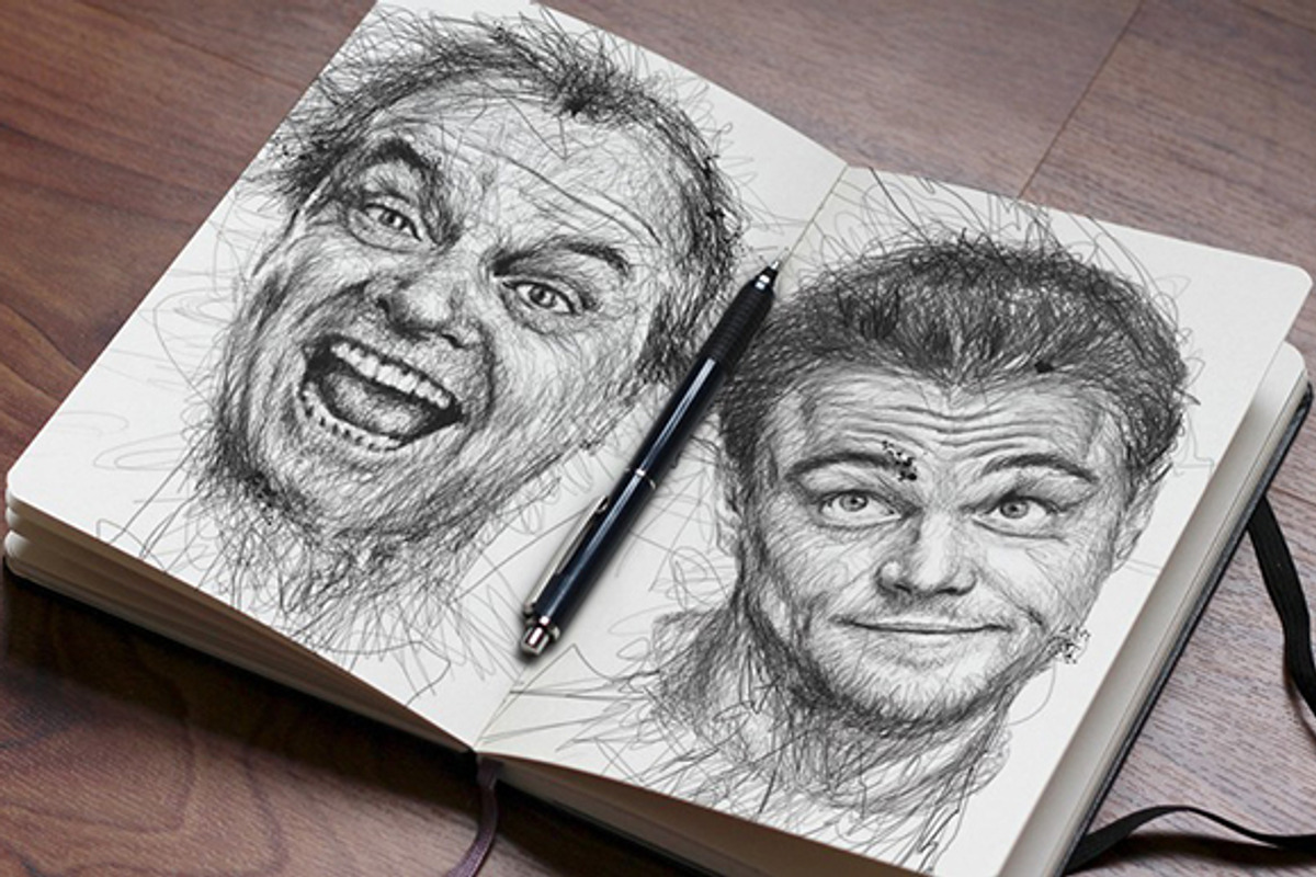 Sketch Book Mockups Pack, a Print Template by Medialoot (Photo 1 of 4)