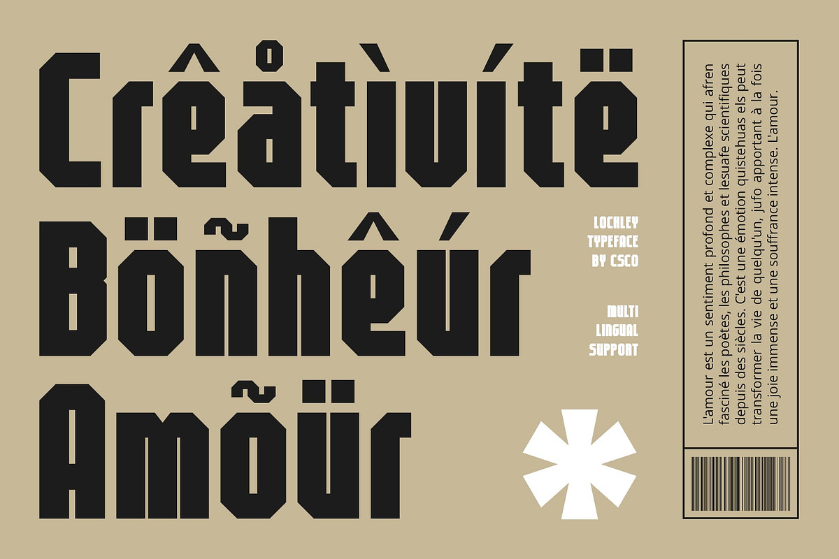 Lochley – Condensed Font, a Sans Serif Font by Craft Supply Co. (Photo 4 of 8)