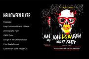 Halloween Flyer, a Flyer Template by VaaniDesigns (Thumbnail 1 of 3)