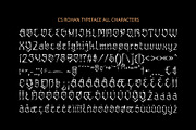 CS Rohan – Chicano Graffiti Font, a Sans Serif Font by Craft Supply Co. (Thumbnail 8 of 8)