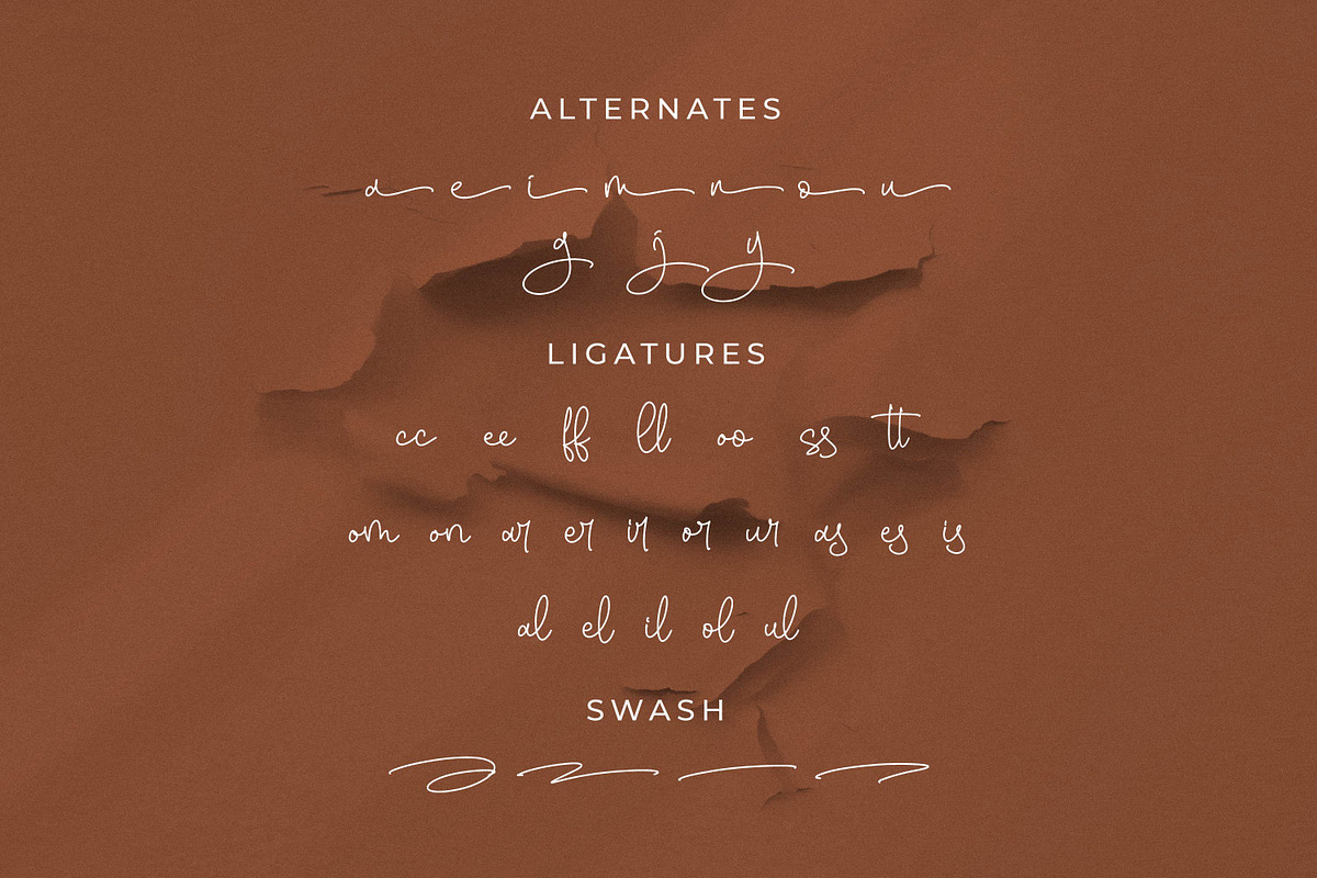 Miquella Sienanta, a Script Font by Integritype Studio (Photo 11 of 15)