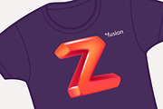 Cartoon cubic style alphabet, a Symbol Font by kaer_shop (Thumbnail 7 of 7)