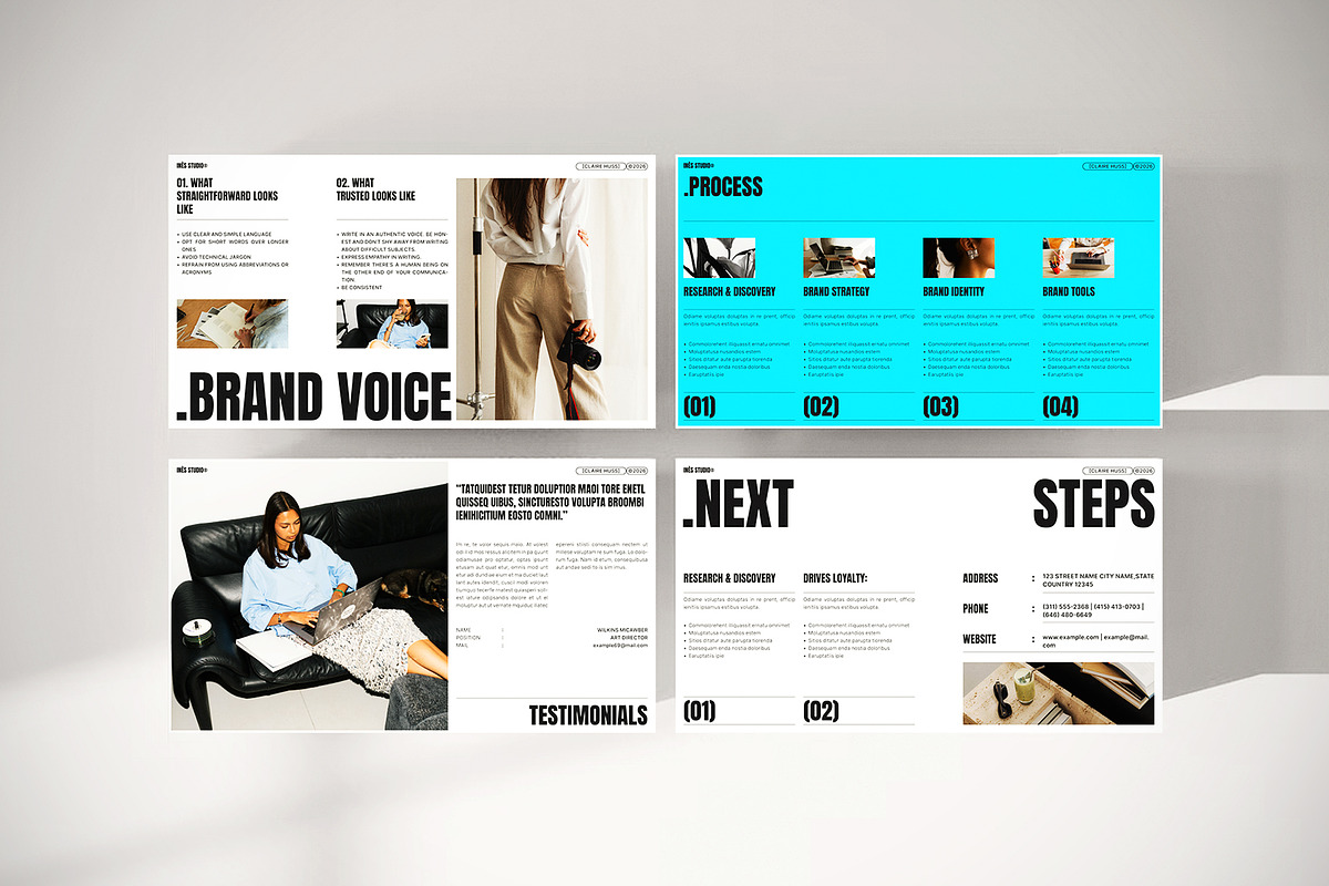 Content Strategy Presentation, a Presentation Template by ArtisanaAura (Photo 13 of 14)