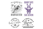 Vintage Quote Typography Vector Bund, an Object Graphic by vintage (Thumbnail 2 of 3)
