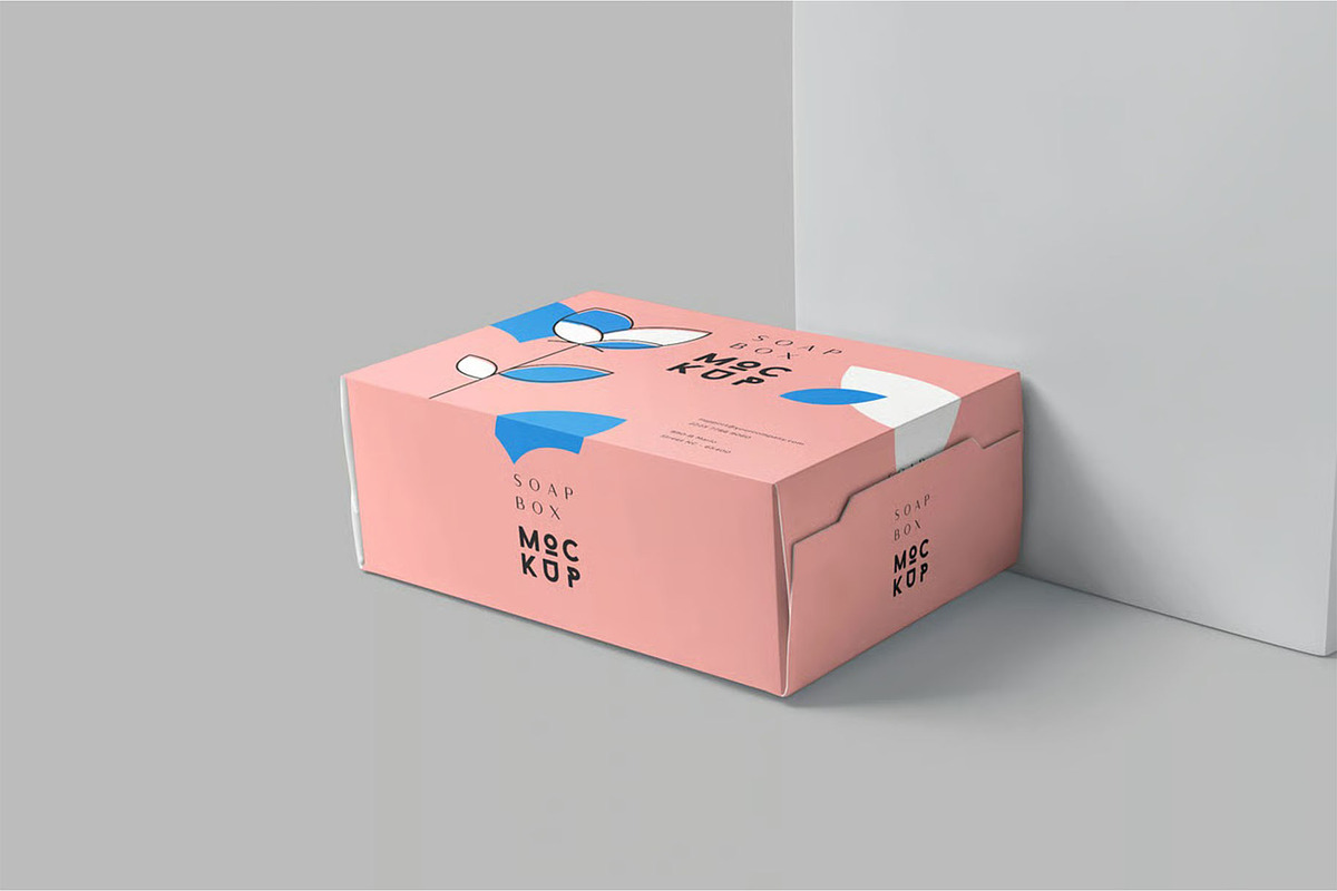 Soap Box Mockups, a Packaging Mockup by megostudi0 (Photo 2 of 6)
