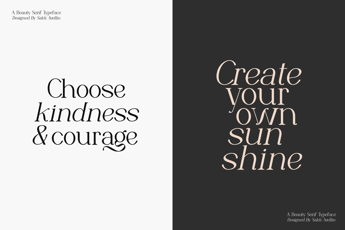 Matcha Dante - Beauty Serif Typeface, a Serif Font by SaktiAvellin (Photo 4 of 10)
