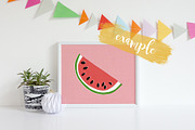 Photo Frame Mock Up Landscape 8x10, a Print Template by YOYO Photo (Thumbnail 2 of 2)