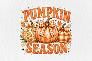 Coquette Pumpkin Season Png, an Object Illustration by CraftArtStudio (Thumbnail 1 of 4)