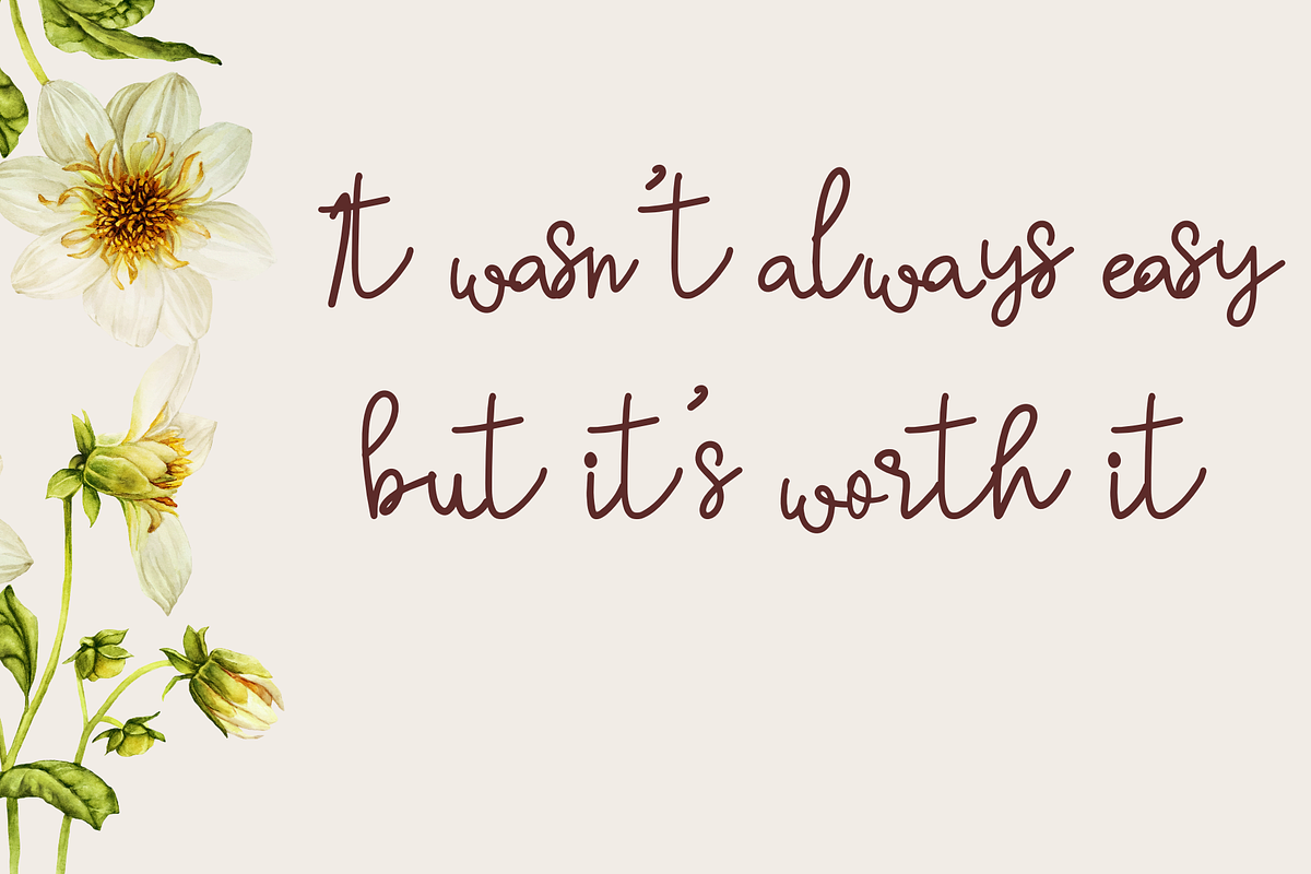 Olivia Mine, a Handwritten Font by nongnuchpolyiam1 (Photo 5 of 6)