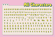 Chalen 3D, a Sans Serif Font by Craft Supply Co. (Thumbnail 8 of 8)