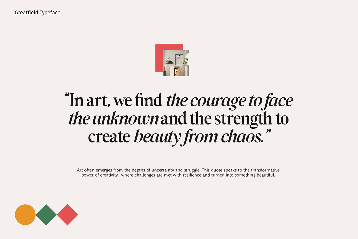 Greatfield- Roman and Italic, a Serif Font by Mulkan Nazir (Photo 9 of 15)