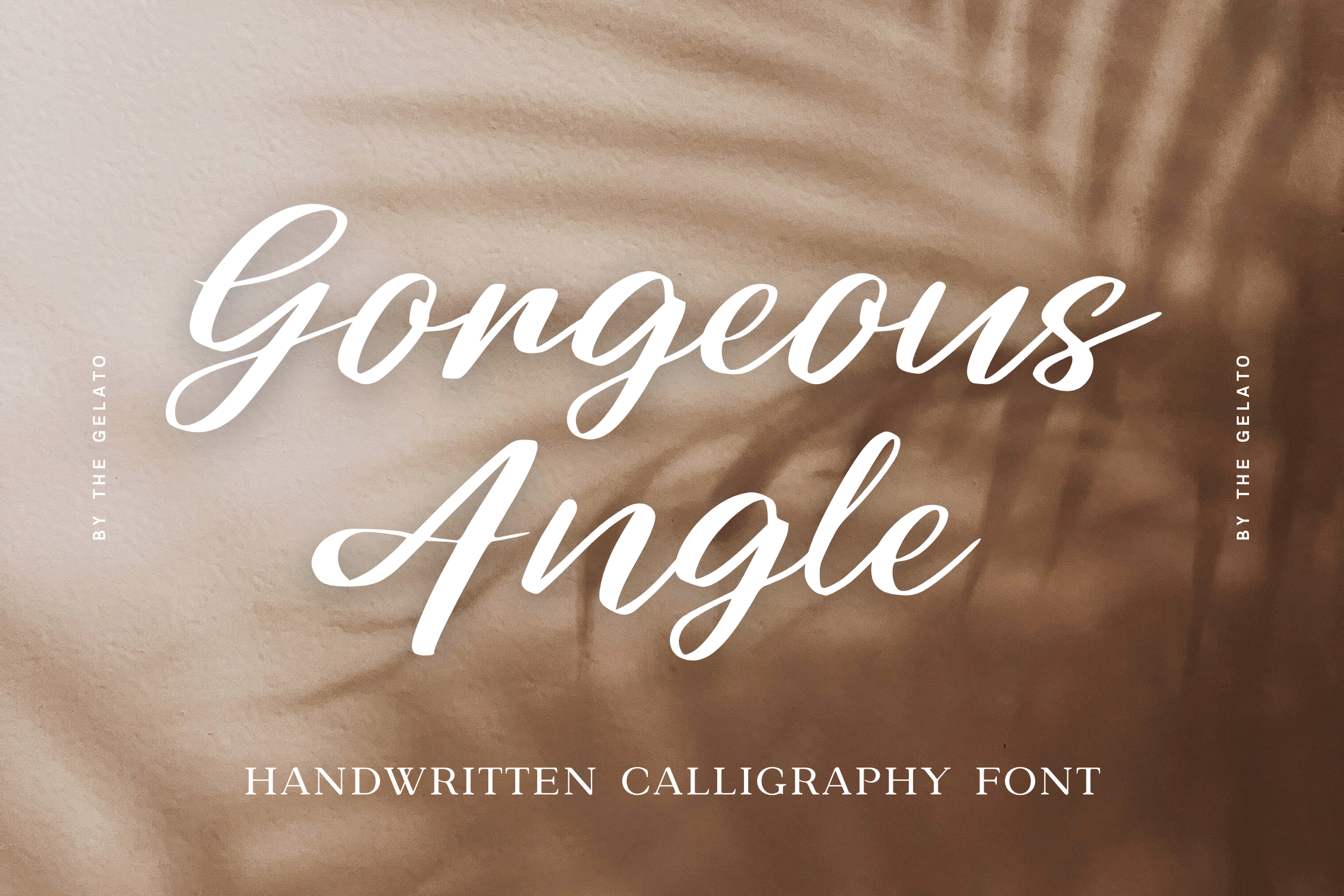 Gorgeous Angle: Modern Hand lettering