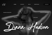 Glamour Palace - Brush Script Font, a Script Font by Fikryal Studio (Thumbnail 6 of 13)