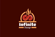 Infinite Sausage Logo, a Branding & Logo Template by ashenterprise (Thumbnail 1 of 2)