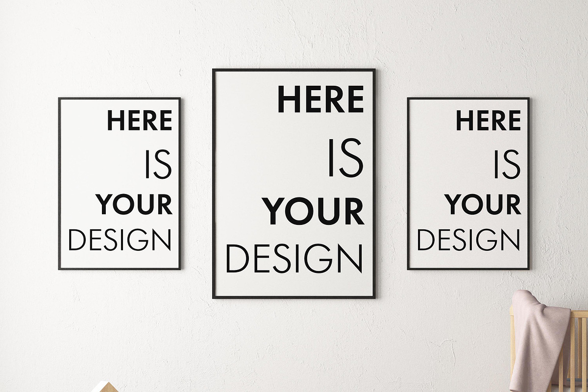 15 Mockups in the children's room, a Print Template by FilL239 (Photo 16 of 22)