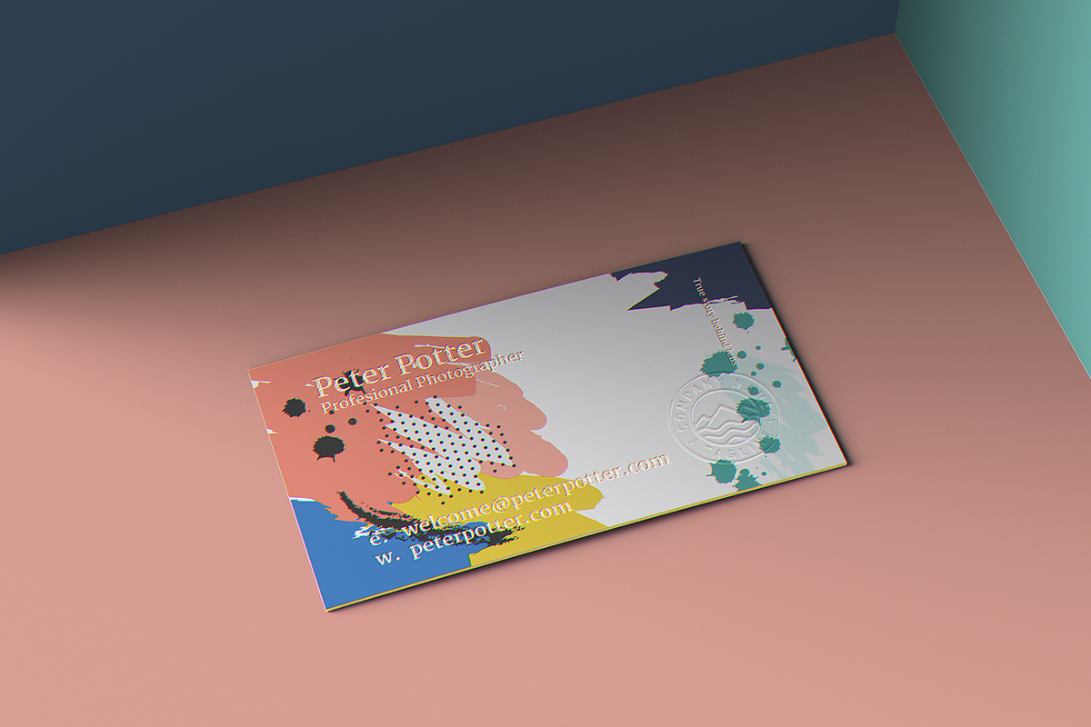 Business Card MockUp GigaPack, a Print Template by coloformia (Photo 19 of 30)