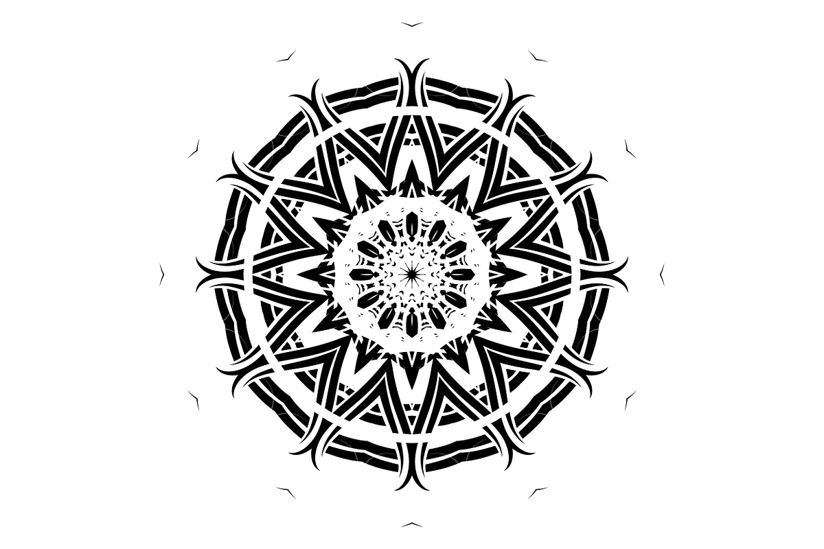 Artistic Mandala Vector Collection, a Decorative Illustration by NJ Himel (Photo 59 of 101)
