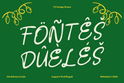 CS Soraya Drawn, a Script Font by Craft Supply Co. (Thumbnail 7 of 8)