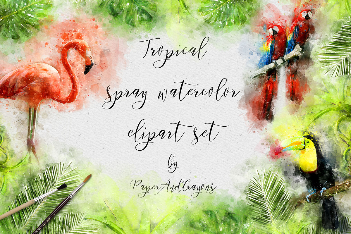 Memories of Tropical Forrest, an Illustration by PaperAndCrayons (Photo 1 of 5)