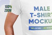 Male T-Shirt PSD Mockups Vol3, a Shirt Mockup by Hi, Mock-Up! (Thumbnail 3 of 10)