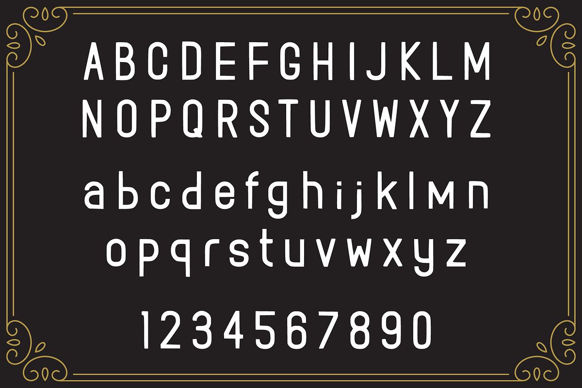 Rolando Vintage Font preview 2