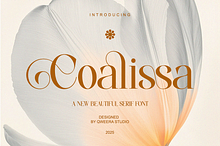 Coalissa - A Minimal Elegant Serif