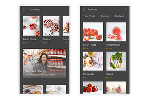 Grocery Shopping Store Figma UI Kit