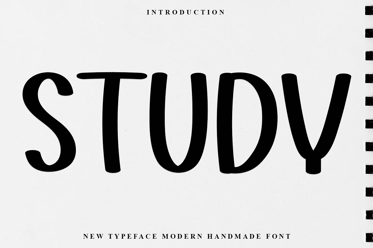 Study, a Sans Serif Font by InermediaSTUDIO (Photo 1 of 6)