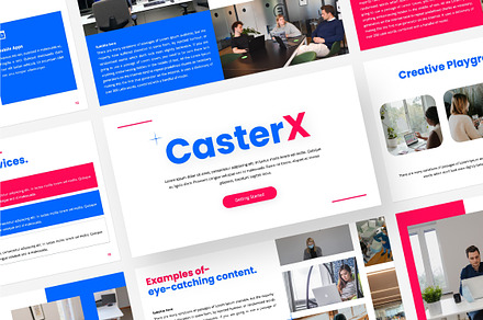 CasterX PowerPoint Template