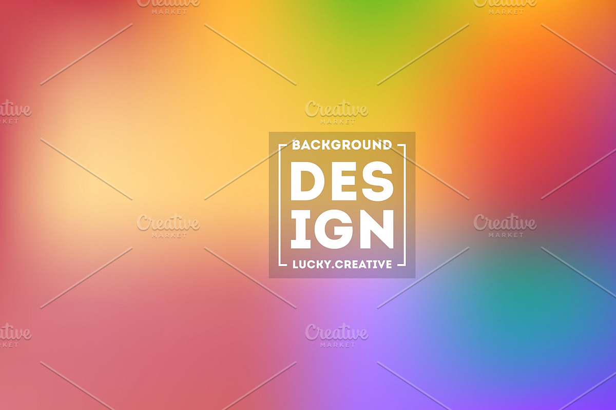 Set of Smooth Blurred Background, a Pattern Graphic by Lucky Creative (Photo 2 of 16)