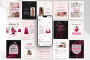 Ecommerce Carousel Instagram Posts, a Social Media Template by DigiPax (Thumbnail 4 of 10)