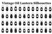 Vintage Oil Lantern Silhouettes, a Graphic by hafijul (Thumbnail 1 of 14)