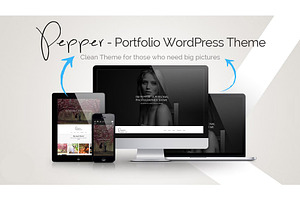 Pepper - Photographer WP Theme