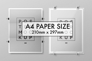 Poster Mockup A4
