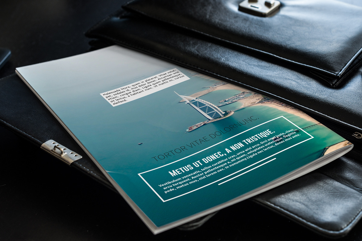 Travel Magazine Layout, a Magazine Template by Swayang (Photo 23 of 23)