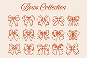 Bows & Frames - Vintage Line Set, an Illustration by Moonberry_Studio (Thumbnail 2 of 12)